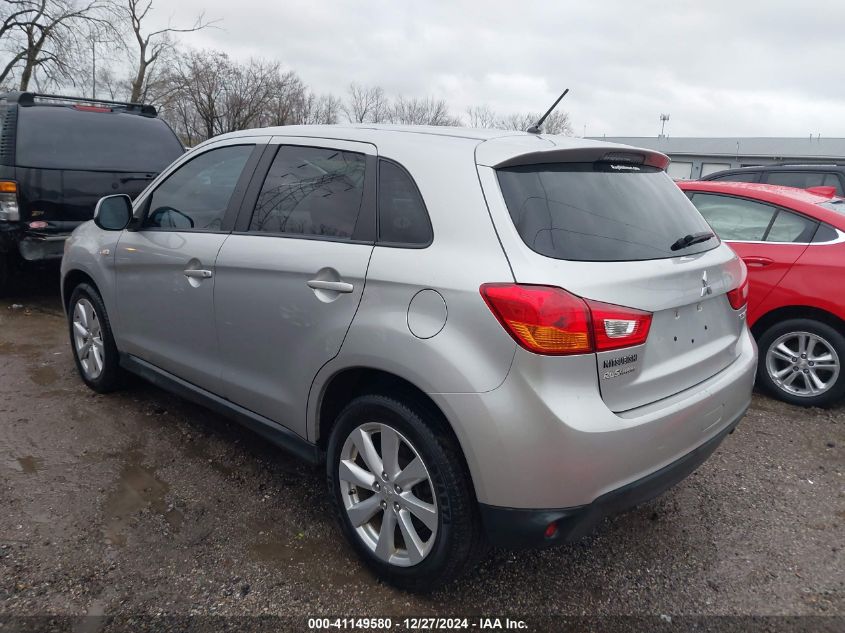 2014 Mitsubishi Outlander Sport Es VIN: 4A4AP3AU2EE025679 Lot: 41149580