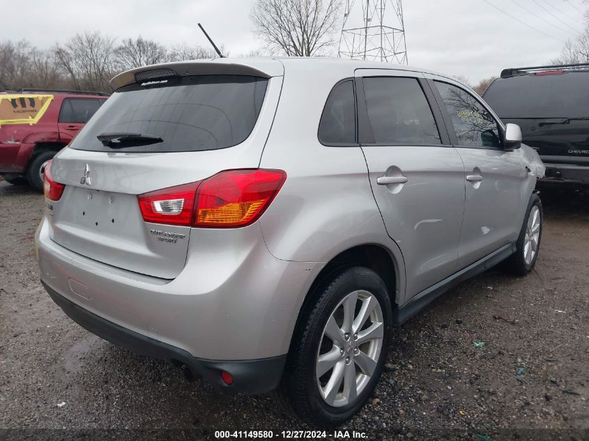 2014 Mitsubishi Outlander Sport Es VIN: 4A4AP3AU2EE025679 Lot: 41149580