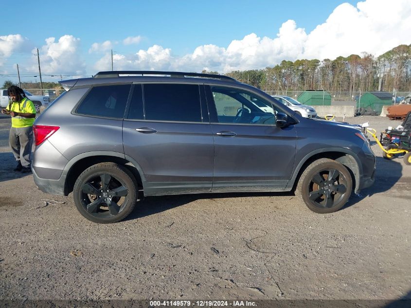 2019 Honda Passport Elite VIN: 5FNYF8H03KB005881 Lot: 41149579