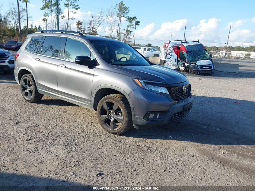 2019 Honda Passport Elite VIN: 5FNYF8H03KB005881 Lot: 41149579