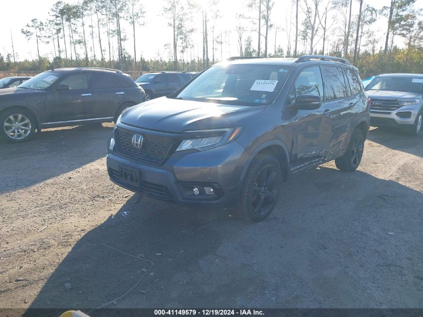 2019 Honda Passport Elite VIN: 5FNYF8H03KB005881 Lot: 41149579