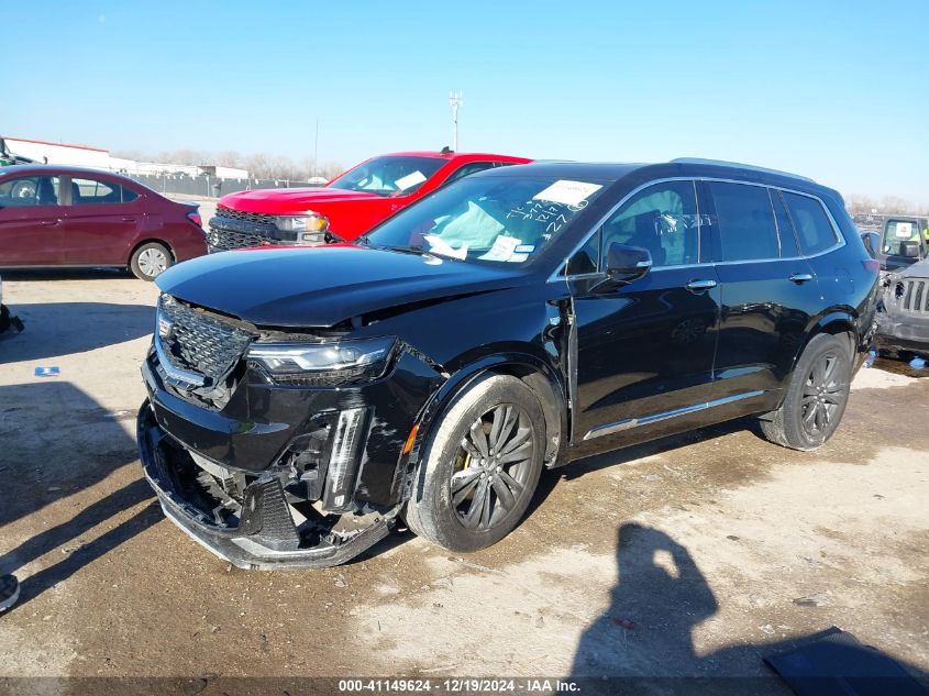 2022 Cadillac Xt6 Fwd Premium Luxury VIN: 1GYKPCRS1NZ121711 Lot: 41149624