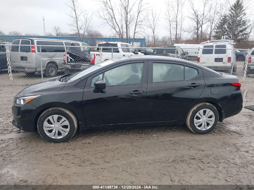 2022 Nissan Versa 1.6 S Xtronic Cvt VIN: 3N1CN8DV7NL820415 Lot: 41149736