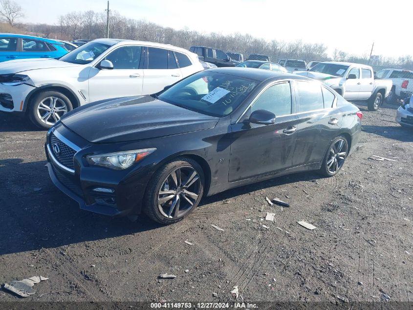 2015 Infiniti Q50 Sport VIN: JN1BV7AR9FM416956 Lot: 41149753