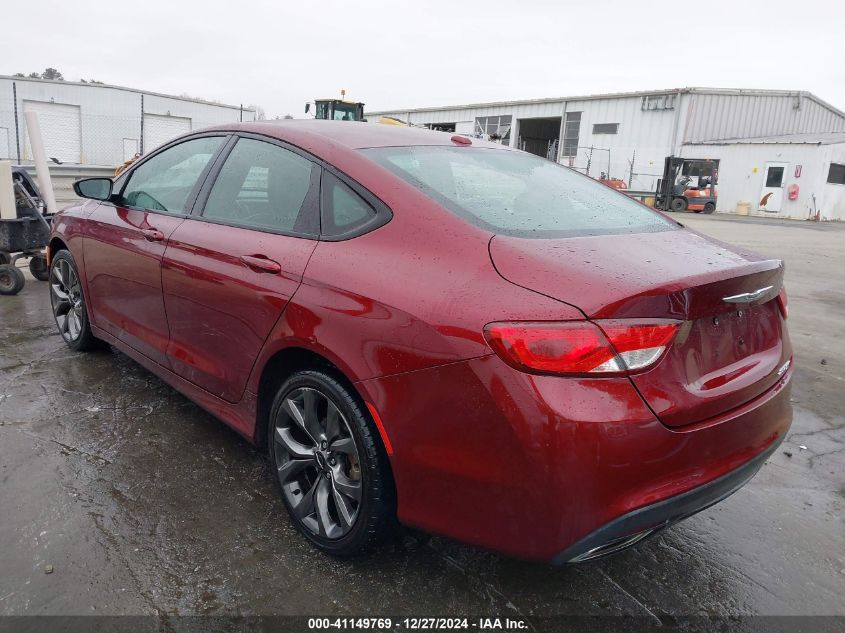 2015 Chrysler 200 S VIN: 1C3CCCBGXFN686757 Lot: 41149769