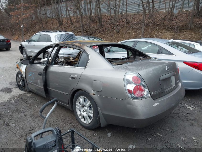 2005 Nissan Altima 2.5 S VIN: 1N4AL11D25C316109 Lot: 41149831