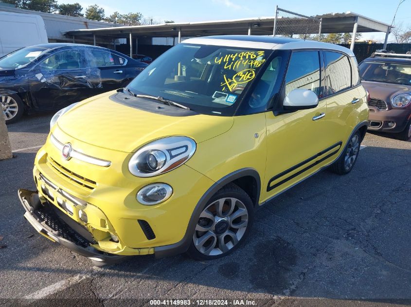 2014 Fiat 500L Trekking VIN: ZFBCFADH6EZ029560 Lot: 41149983