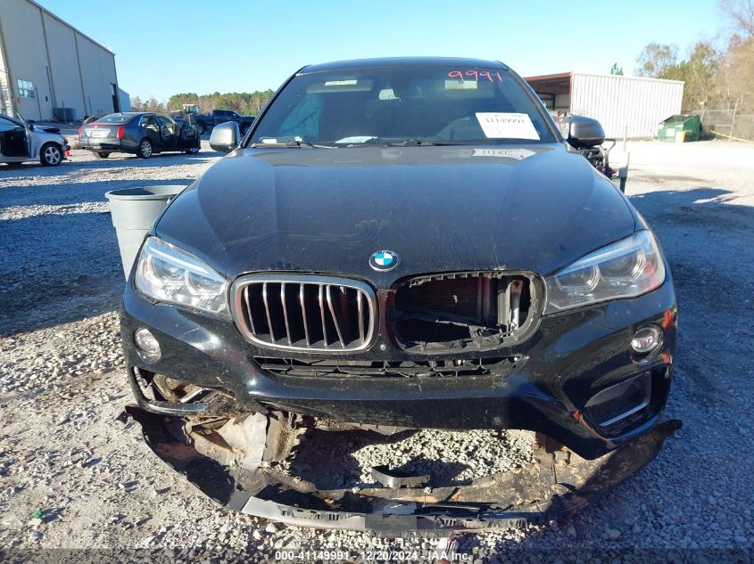 2017 BMW X6 xDrive35I VIN: 5UXKU2C39H0X47878 Lot: 41149991