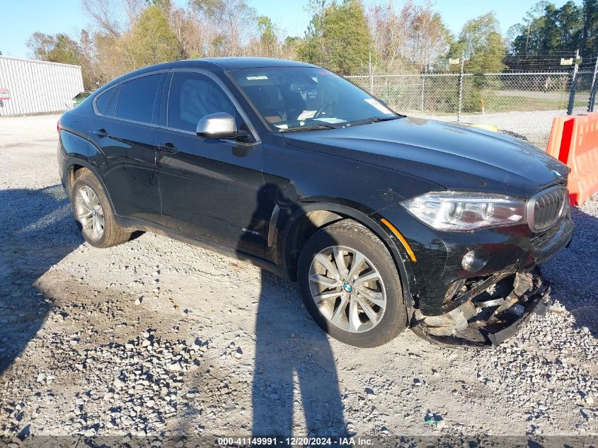 2017 BMW X6 xDrive35I VIN: 5UXKU2C39H0X47878 Lot: 41149991