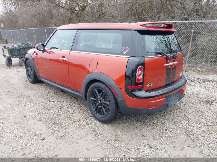 2012 Mini Cooper Clubman VIN: WMWZF3C58CT488953 Lot: 41150070