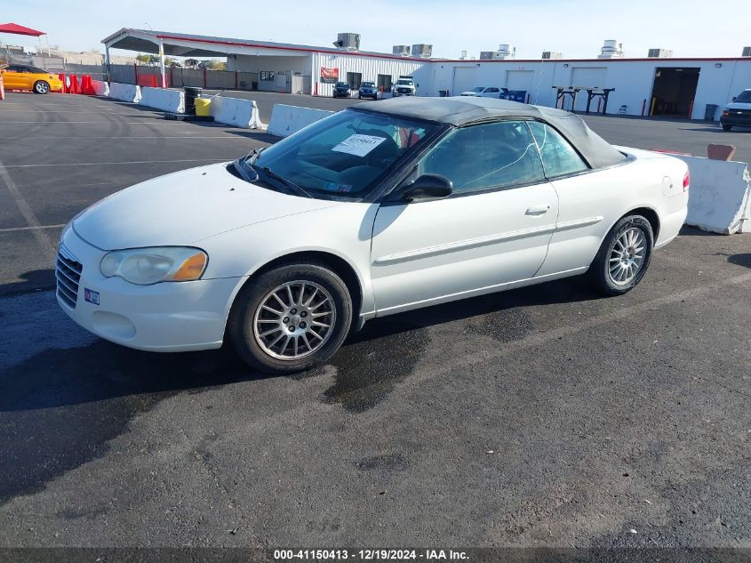 2005 Chrysler Sebring Touring VIN: 1C3EL55R25N566760 Lot: 41150413