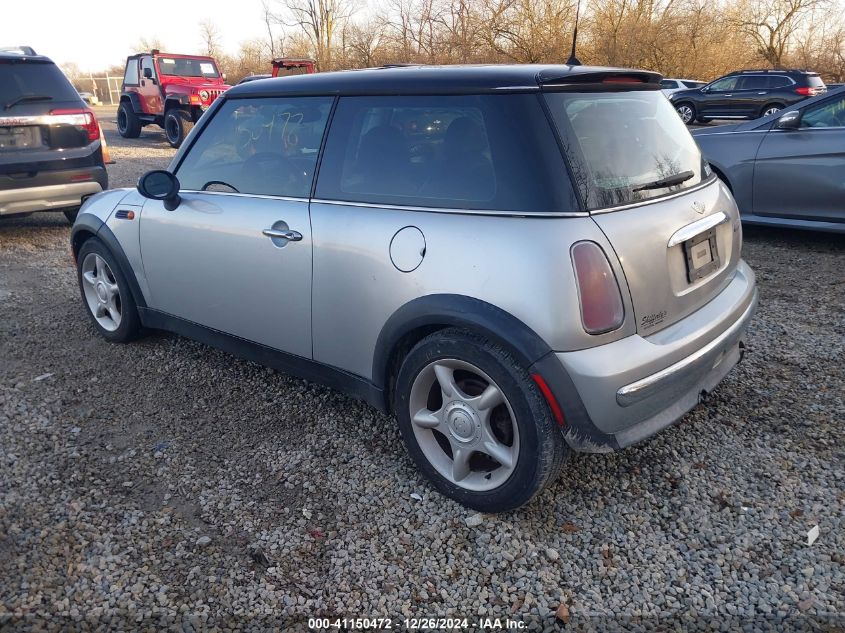 2004 Mini Cooper VIN: WMWRC33464TC53004 Lot: 41150472