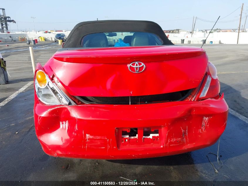 2005 Toyota Camry Solara Sle VIN: 4T1FA38P85U062915 Lot: 41150583