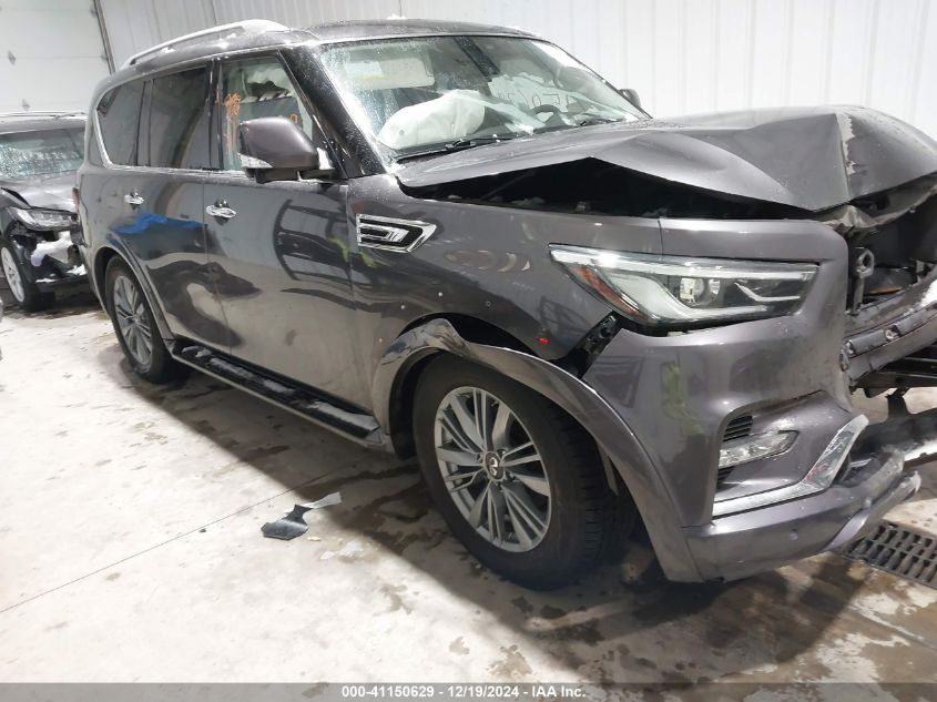 2022 Infiniti Qx80 Luxe Awd VIN: JN8AZ2AE9N9291962 Lot: 41150629