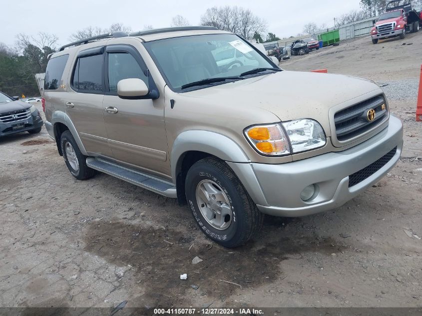 2003 Toyota Sequoia Sr5 V8 VIN: 5TDZT34A13S169383 Lot: 41150787