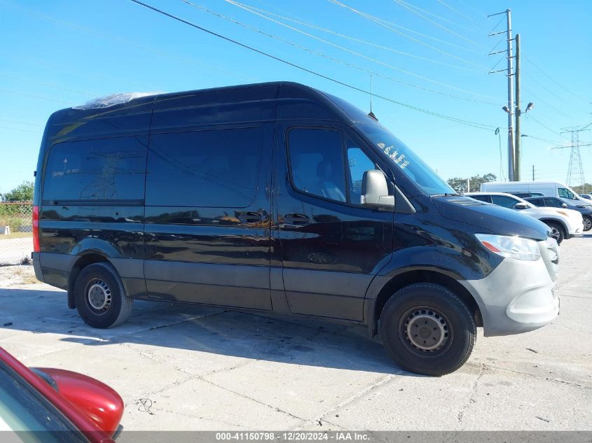 2019 Mercedes-Benz Sprinter 1500 High Roof I4 VIN: WDZPE7ED9KT011035 Lot: 41150798