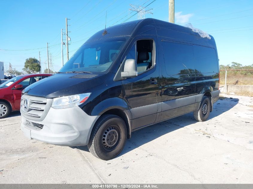 2019 Mercedes-Benz Sprinter 1500 High Roof I4 VIN: WDZPE7ED9KT011035 Lot: 41150798