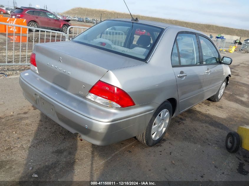 2002 Mitsubishi Lancer Es VIN: JA3AJ26E82U044791 Lot: 41150811