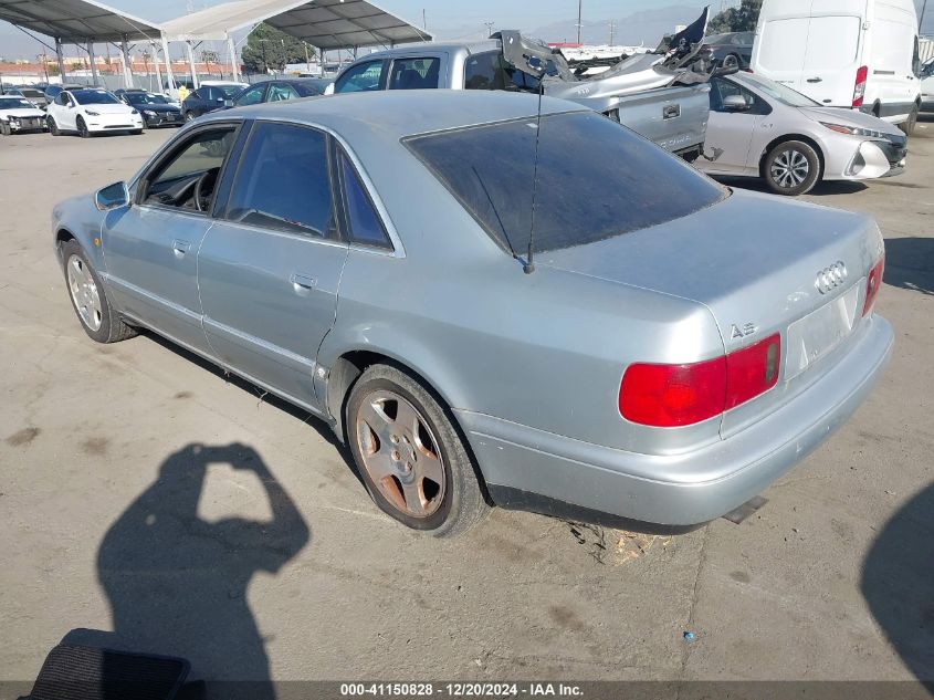 1997 Audi A8 Quattro Iv VIN: WAUBG84DXVN006234 Lot: 41150828