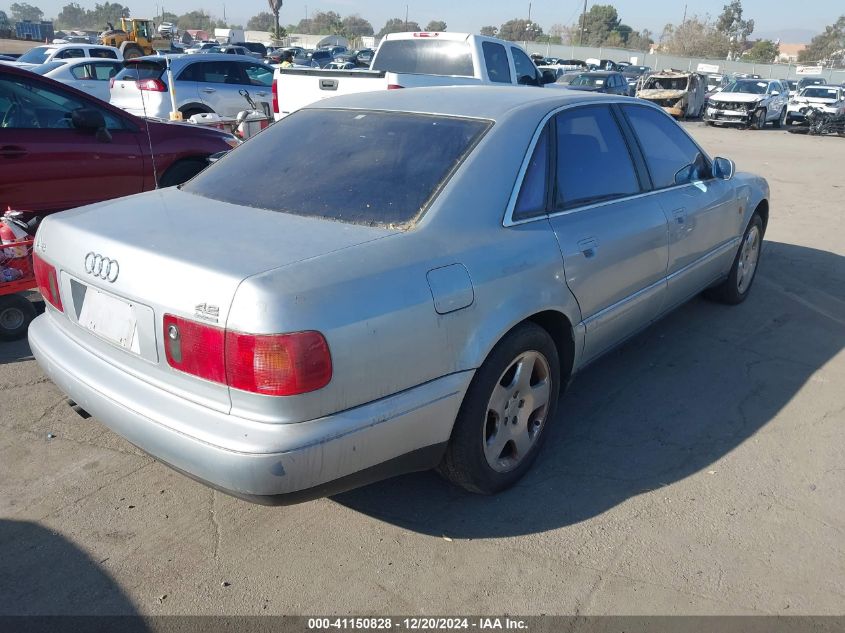 1997 Audi A8 Quattro Iv VIN: WAUBG84DXVN006234 Lot: 41150828