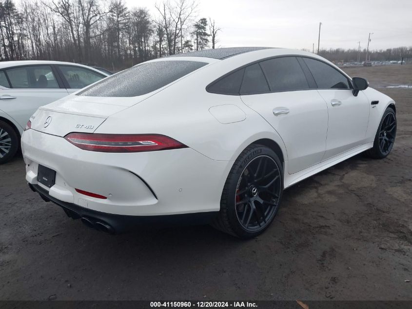 2021 Mercedes-Benz Amg Gt 43 4-Door Coupe VIN: W1K7X5KB3MA037006 Lot: 41150960