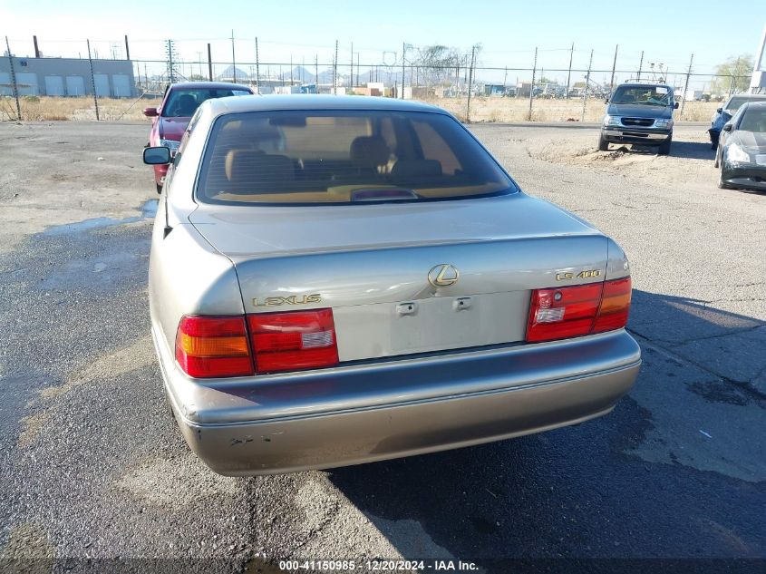 1995 Lexus Ls 400 VIN: JT8UF22E7S0021160 Lot: 41150985