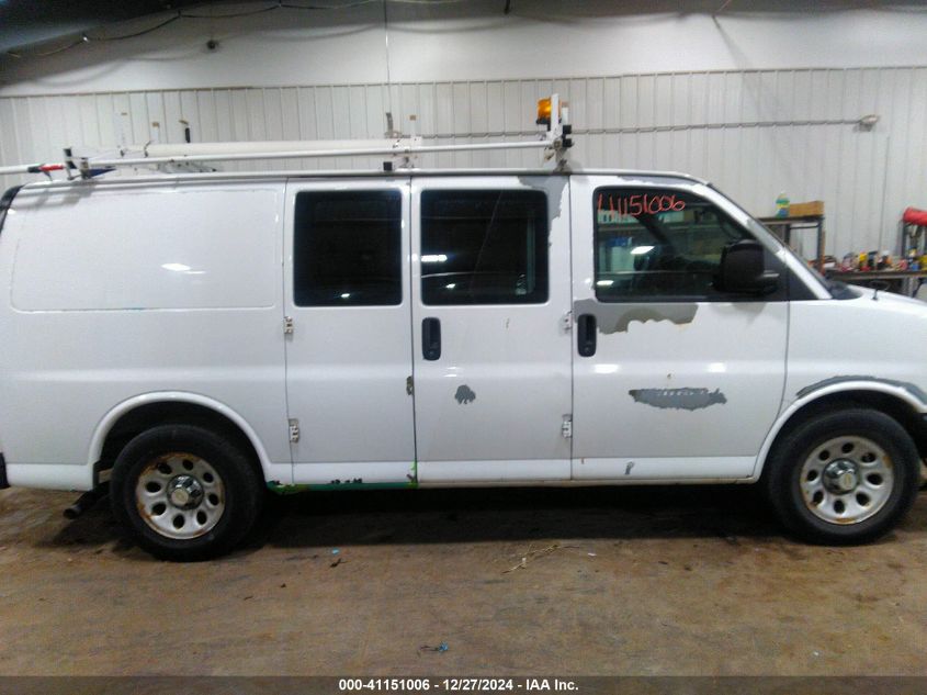 2011 Chevrolet Express 1500 Work Van VIN: 1GCSHAF42B1172724 Lot: 41151006