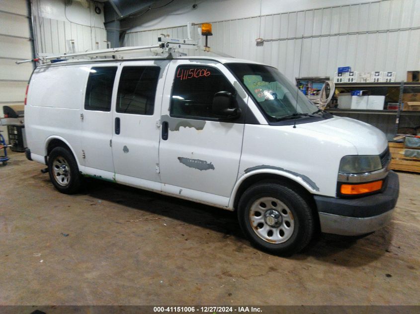 2011 Chevrolet Express 1500 Work Van VIN: 1GCSHAF42B1172724 Lot: 41151006