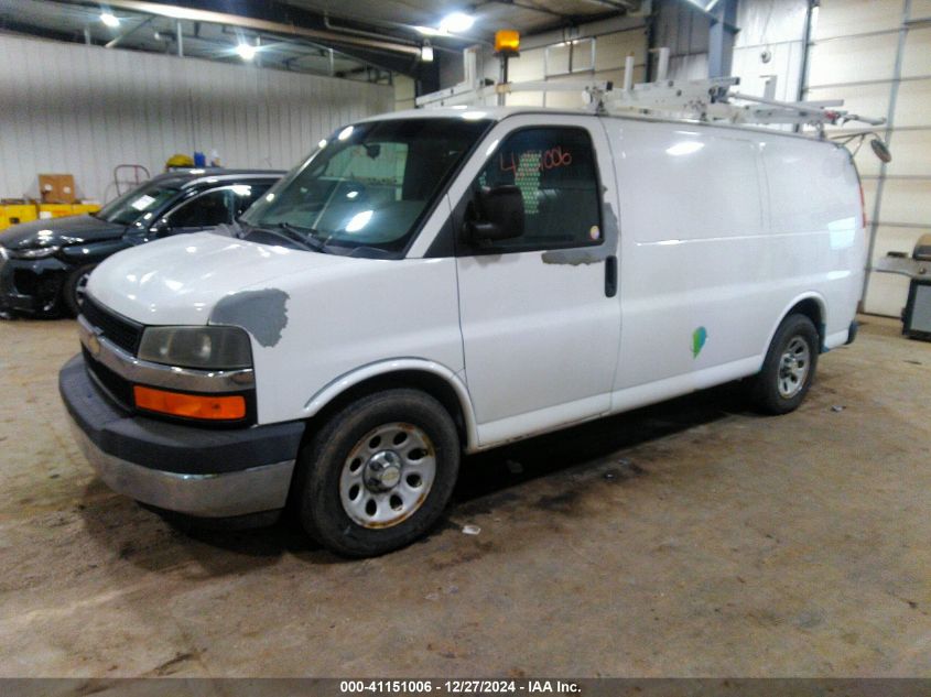 2011 Chevrolet Express 1500 Work Van VIN: 1GCSHAF42B1172724 Lot: 41151006