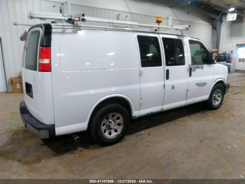 2011 Chevrolet Express 1500 Work Van VIN: 1GCSHAF42B1172724 Lot: 41151006