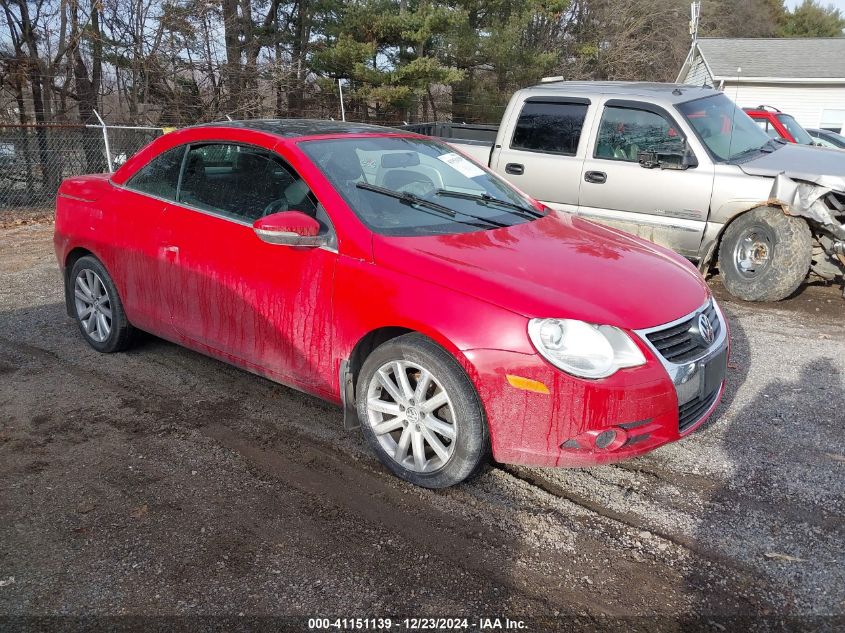 2009 Volkswagen Eos Turbo/Komfort VIN: WVWBA71FX9V008480 Lot: 41151139