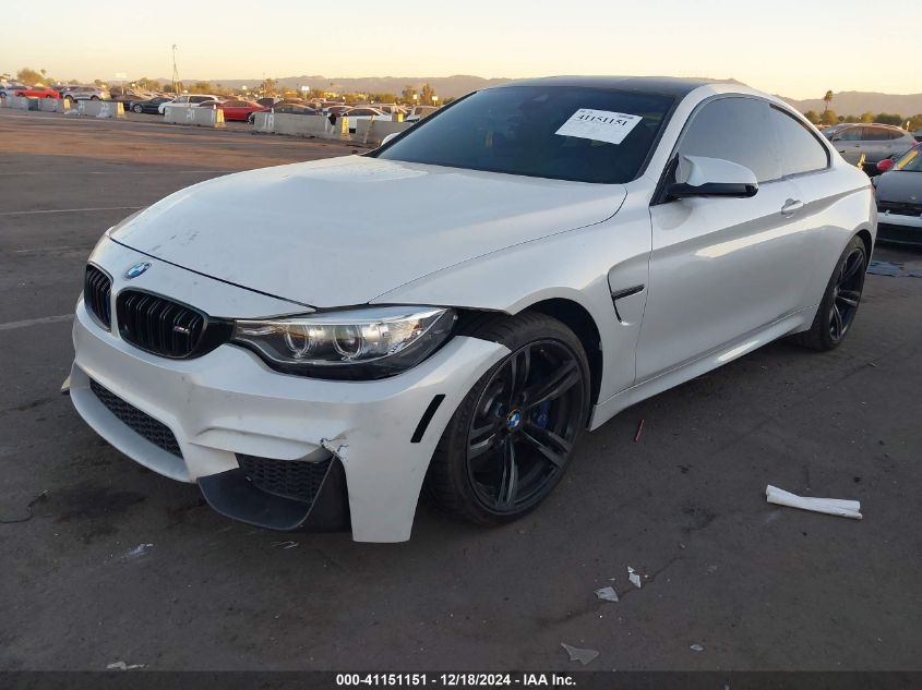 2016 BMW M4 VIN: WBS3R9C58GK336100 Lot: 41151151