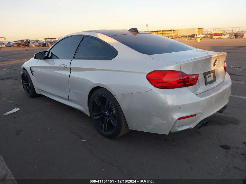 2016 BMW M4 VIN: WBS3R9C58GK336100 Lot: 41151151