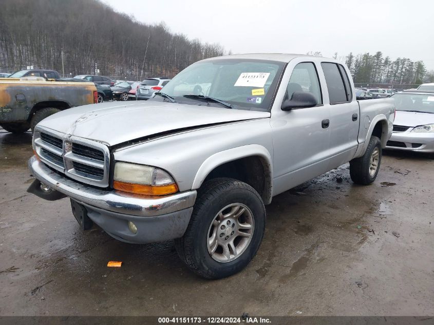 2004 Dodge Dakota Slt VIN: 1D7HG48N14S685261 Lot: 41151173