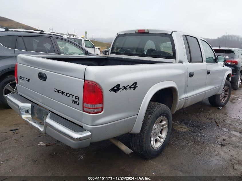 2004 Dodge Dakota Slt VIN: 1D7HG48N14S685261 Lot: 41151173