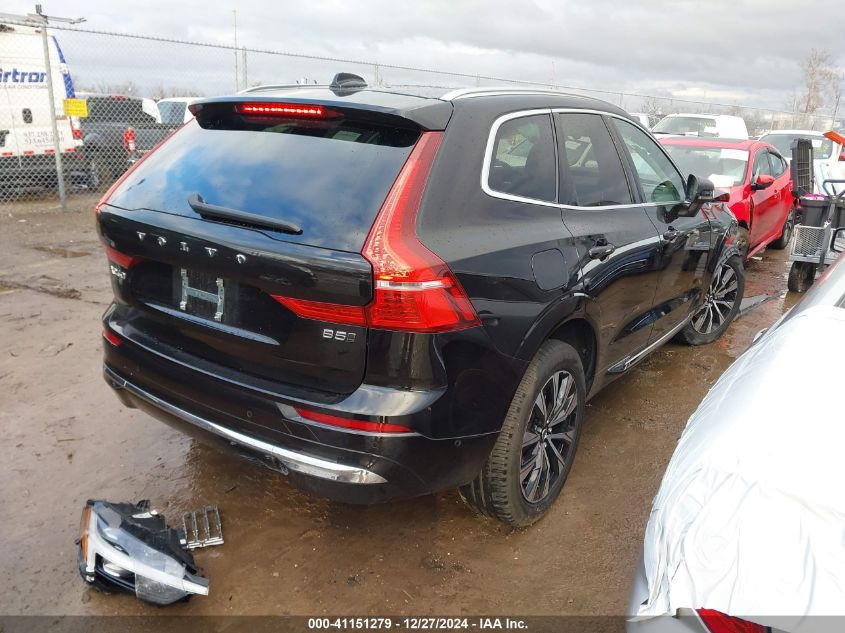 2023 Volvo Xc60 B5 Plus Bright Theme VIN: YV4L12RN4P1391109 Lot: 41151279