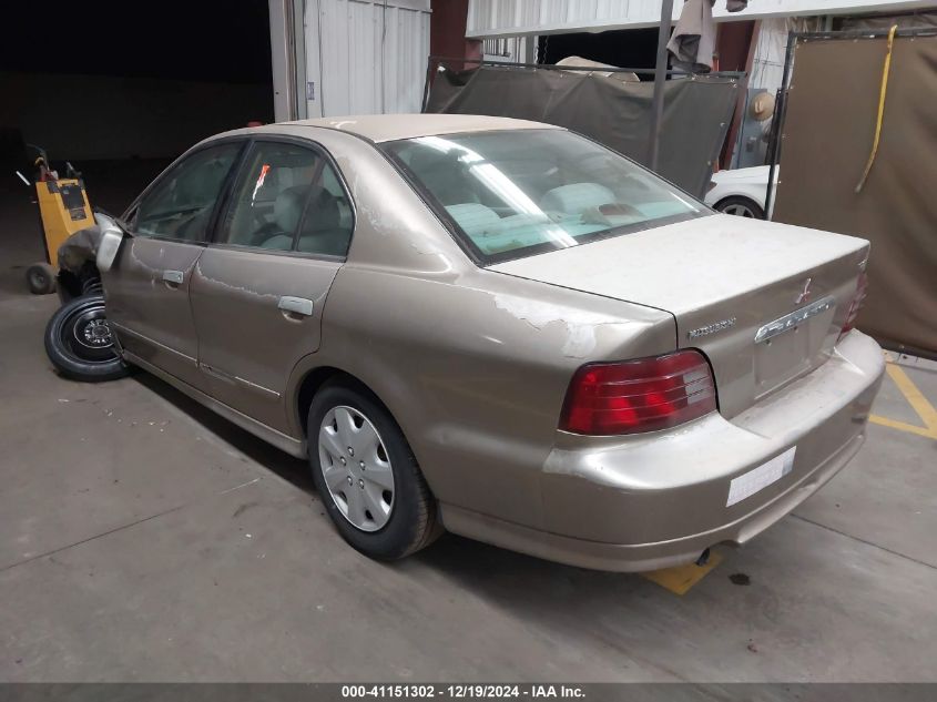 2000 Mitsubishi Galant Es VIN: 4A3AA46G5YE116352 Lot: 41151302