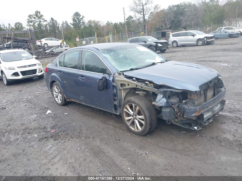 2013 Subaru Legacy 2.5I Premium VIN: 4S3BMBC67D3027886 Lot: 41151358