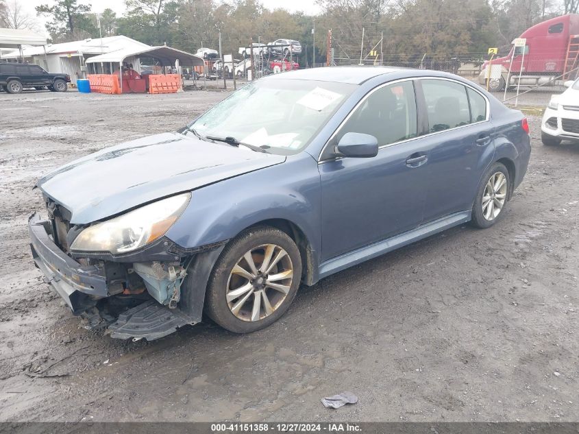 2013 Subaru Legacy 2.5I Premium VIN: 4S3BMBC67D3027886 Lot: 41151358