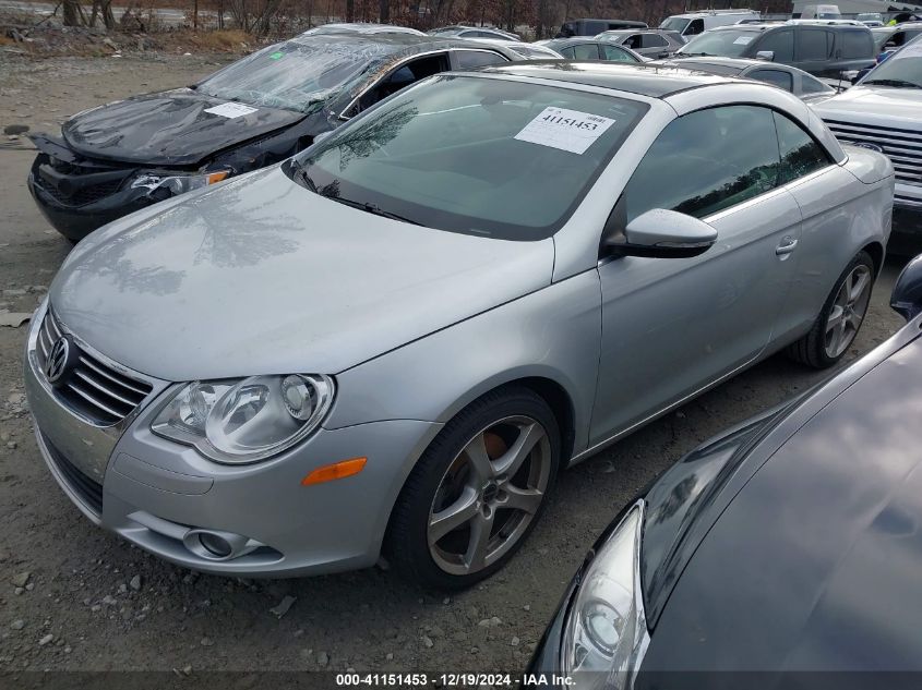 2010 Volkswagen Eos Lux VIN: WVWFA7AH1AV024638 Lot: 41151453