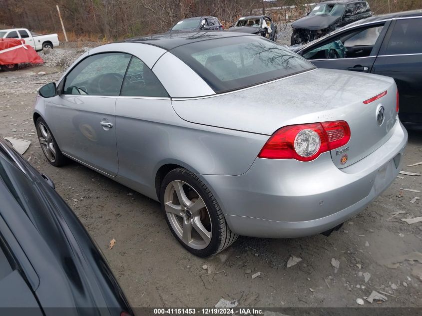 2010 Volkswagen Eos Lux VIN: WVWFA7AH1AV024638 Lot: 41151453