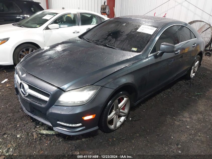 2013 Mercedes-Benz Cls 550 VIN: WDDLJ7DB3DA078583 Lot: 41151489