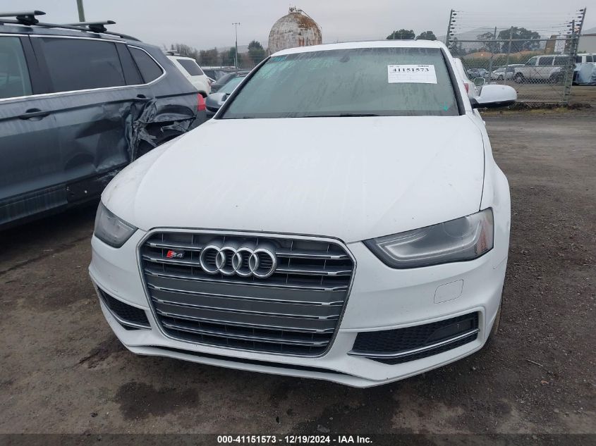 2013 Audi S4 3.0T Premium Plus VIN: WAUBGAFLXDA235322 Lot: 41151573