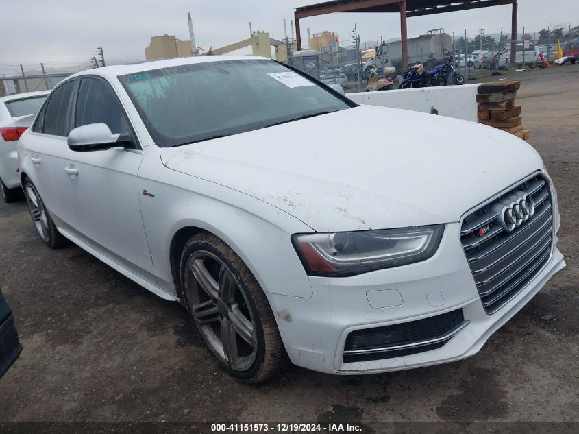 2013 Audi S4 3.0T Premium Plus VIN: WAUBGAFLXDA235322 Lot: 41151573