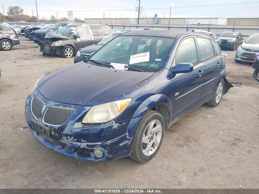 2005 Pontiac Vibe VIN: 5Y2SL66845Z463603 Lot: 41151628