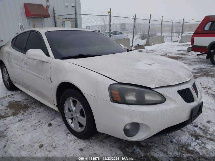 2007 Pontiac Grand Prix VIN: 2G2WP552171147492 Lot: 41151676