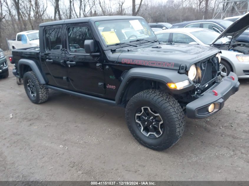 2023 Jeep Gladiator Rubicon 4X4 VIN: 1C6JJTBGXPL510322 Lot: 41151837