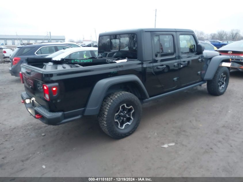 2023 Jeep Gladiator Rubicon 4X4 VIN: 1C6JJTBGXPL510322 Lot: 41151837