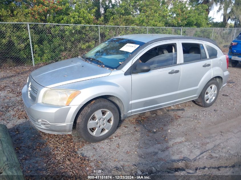 2007 Dodge Caliber VIN: 1B3HB28C87D405373 Lot: 41151874