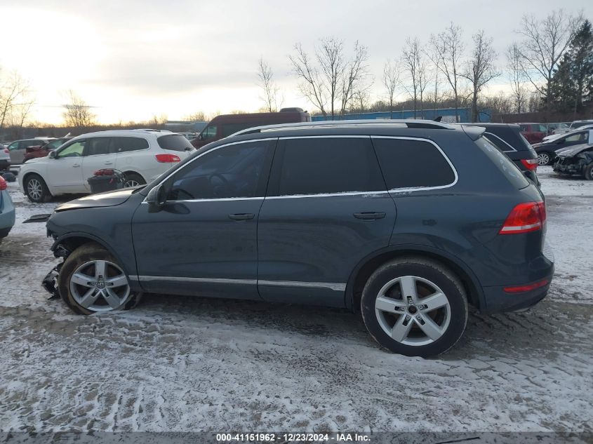 2011 Volkswagen Touareg Vr6 Lux VIN: WVGFF9BP3BD004798 Lot: 41151962